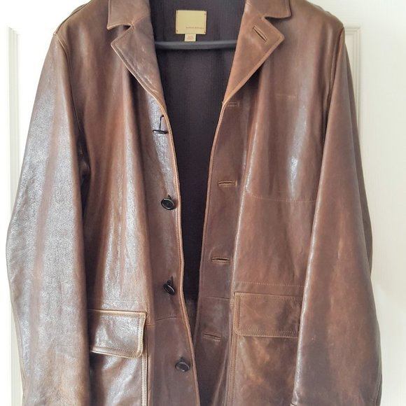 Banana Republic Heritage leather jacket - Picture 5 of 5